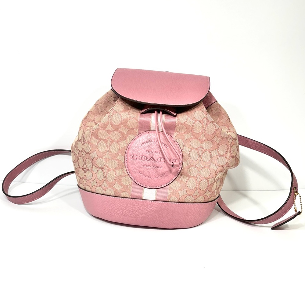 Coach Signature Jacquard Backpack